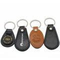 Porte-clés en cuir personnalisé, porte-clés en cuir fait à la main, porte-clés en cuir